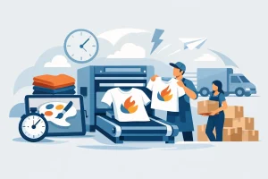 How to Get Custom T Shirts Printed Fast