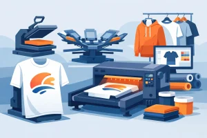 What Is Custom Apparel Printing?
