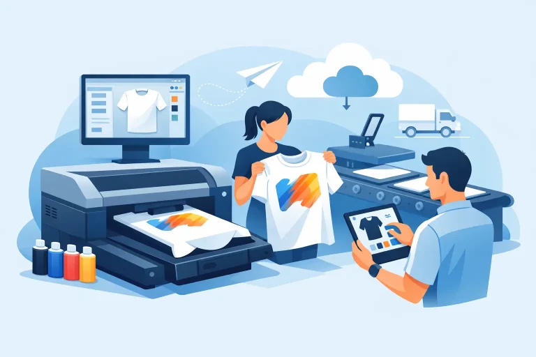 Digital Shirt Printing for Fast Custom Orders